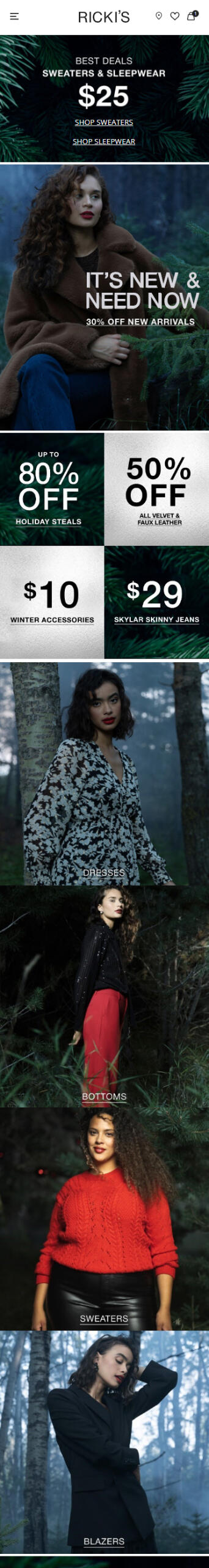 Mobile - Homepage Redesign